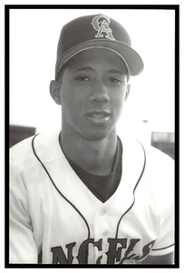 Damion Easley (1993) California Angels Vintage Baseball Postcard RD11 - Picture 1 of 2