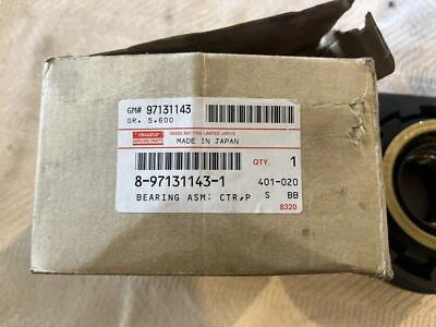 Rodamiento portador de rodamiento central Isuzu nuevo en caja NRR w4500 Gmc 8-97131143-1 Foto 1 de 4