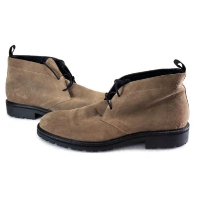 Chukka de gamuza de becerro Calvin Klein Ultan talla 10,5 fatiga militar  Foto 1 de 4