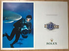 Rolex Submariner 2014 2 Page Pub Ad Werbung