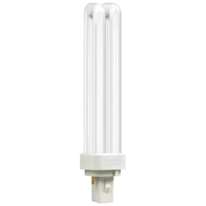 Bombilla de tapa G24D 26W 2 pines lámpara 4000K blanco frío ahorro de energía fluorescente ajuste de empuje - Imagen 1 de 5