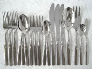 J A HENCKELS Stainless Flatware Lot RAPTURE 18 Pieces - Picture 1 of 7