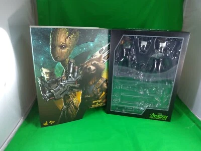 Hot Toys MMS476 Avengers Infinity War Rocket & Groot 1/6 figura caja vacía solamente Foto 1 de 4