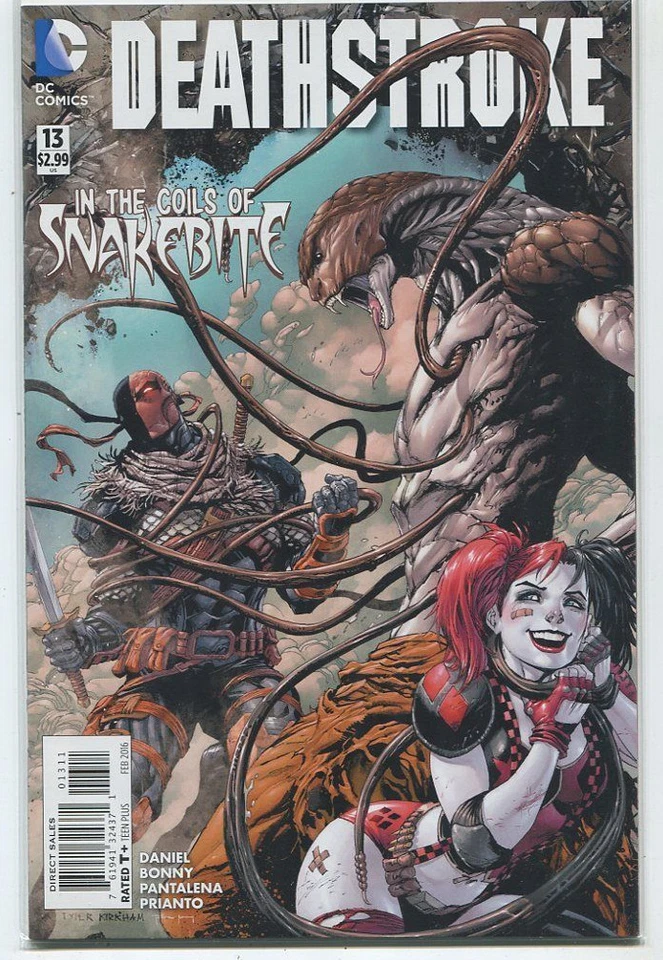 Deathstroke #13 In The Coils Of Snakebite quase em perfeito estado não lido DC Comics **29 - Imagem 1 de 1