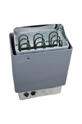 4,5 kW Saunaofen SPIRATO Sauna Ofen mit integrierter Innen Steuerung 230V 380V - Image 1 of 4
