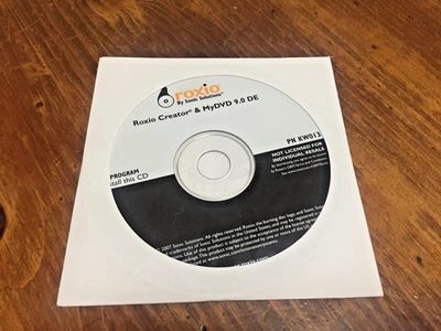 Roxio Creator & MyDVD 9.0 DE - NEVER OPENED - Image 1 of 3