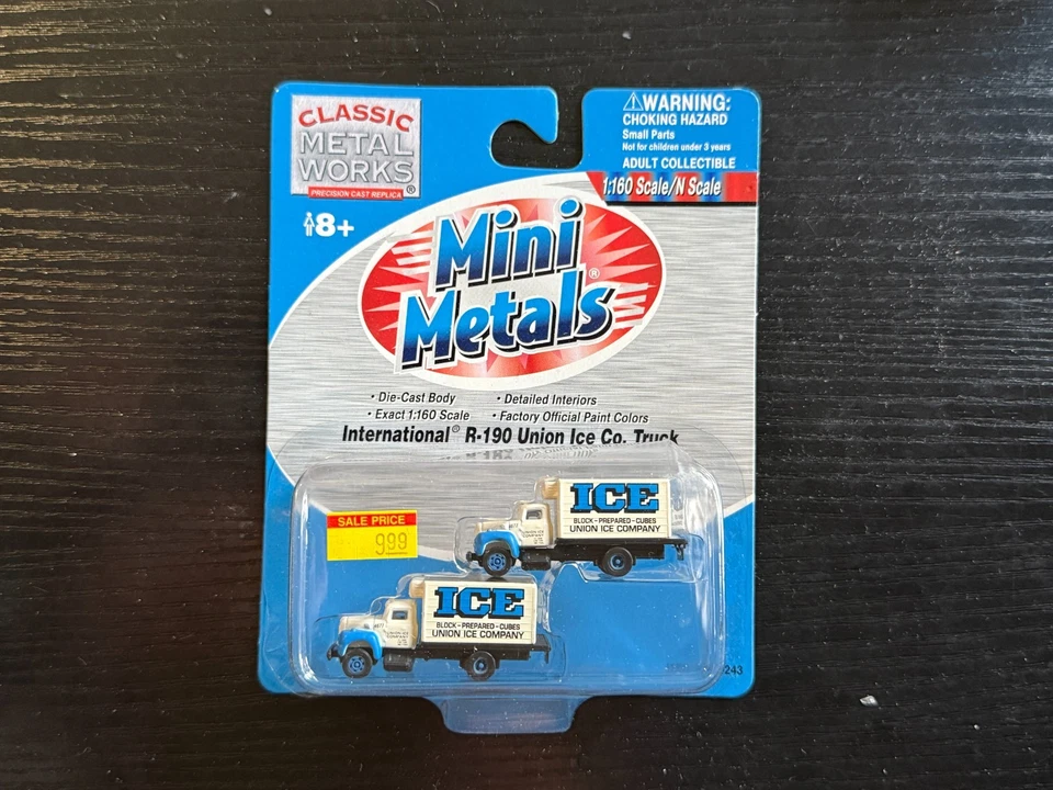 N Scale Mini Metals - CMW #50243 - International R-190 Union Ice Truck - ME3933 - Image 1 of 2