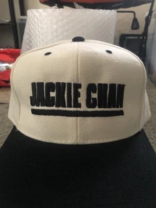Vtg 1990s Jackie Chan Rumble in the Bronx Movie Promo Wool Blend Snapback Hat - Picture 1 of 7