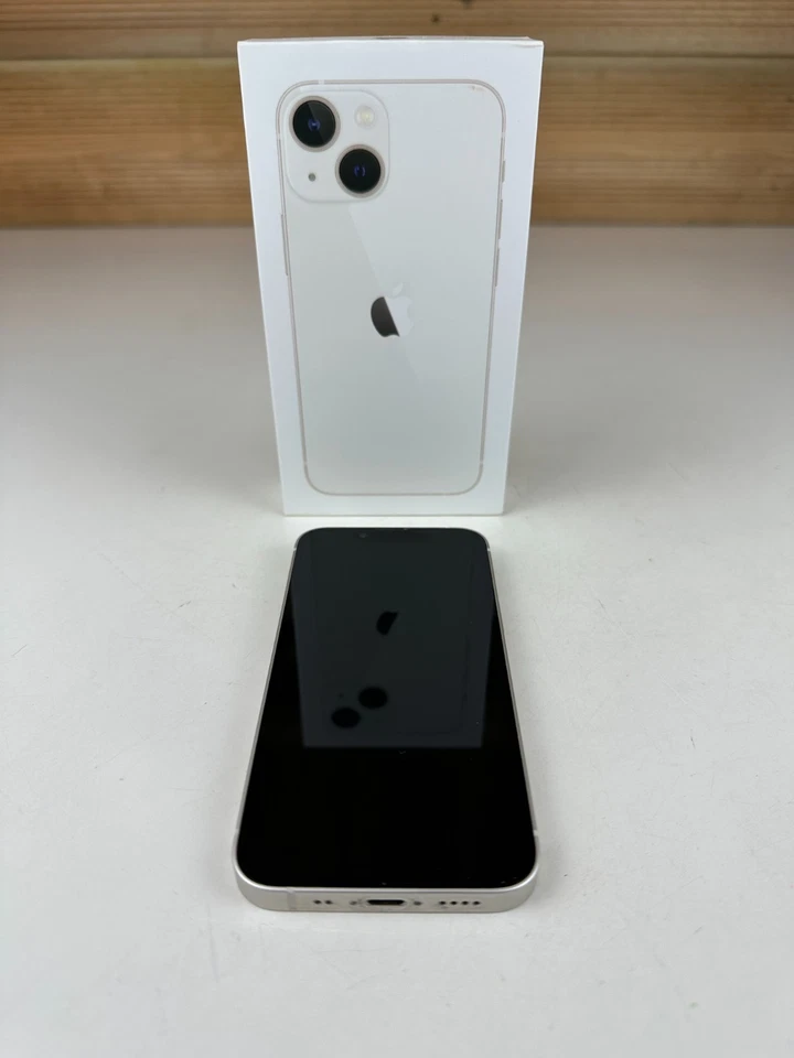 Apple iPhone 13 mini 128GB Starlight Vodafone Original Undamaged Screen Boxed - Image 1 of 4