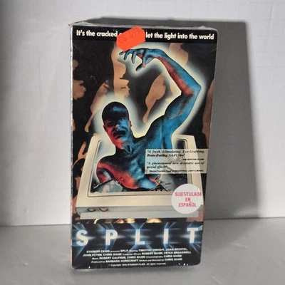 Split (VHS, 1989) Sci-Fi Film Robots and Humanoids Movie RARE AIP Studios - Image 1 of 4