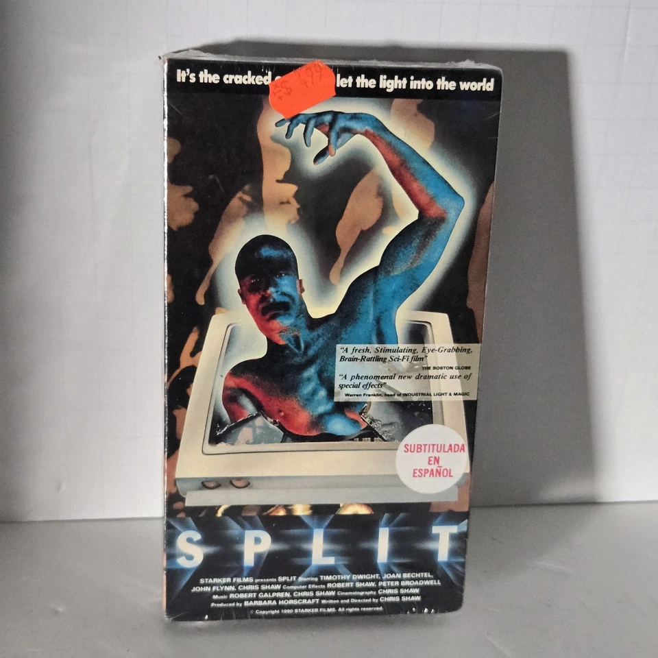 Split (VHS, 1989) Sci-Fi Film Robots and Humanoids Movie RARE AIP Studios - Image 1 of 4