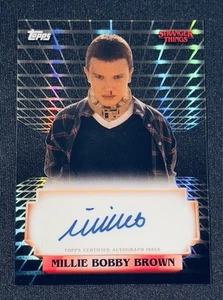 2025 Topps Stranger Things High Tek #A-MBB Millie Bobby Brown Eleven Autograph - Picture 1 of 2