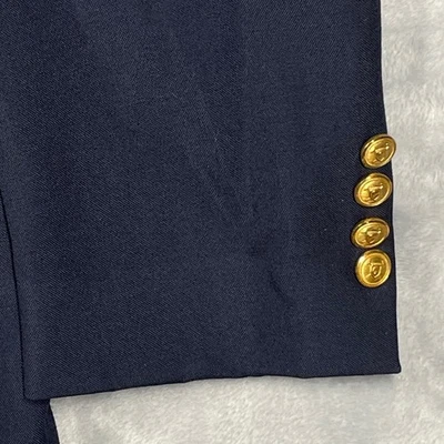 Blazer Polo University Club por Ralph Lauren Azul Marino Botones Dorados Hecho en EE. UU. Hombres 42 Foto 1 de 4