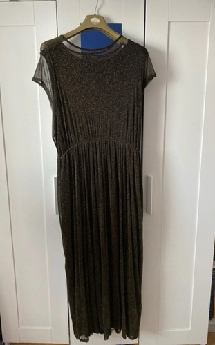 VETEMENTS your abbigliamento abito nero e oro taglia 25