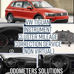Volkswagen TIGUAN Cluster Mileage Correction Service (Non virtual Cluster) - Picture 1 of 5