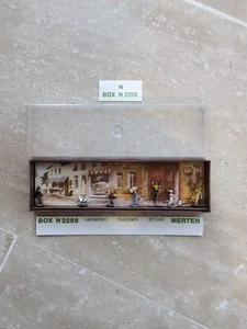 VINTAGE MERTEN FIGURINE BOX - Echelle N - Artisans Travailleurs - BOX 2258 - Foto 1 di 6