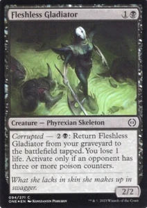 LÁMINA DE GLADIADOR SIN CARNE 094/271 FIREXIA: TODO SERÁ UN MTG MÁGICO CASI NUEVO - Imagen 1 de 1