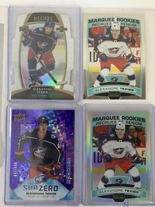 Alexandre Texier Sub Zero Rookies, Marquee Rainbow, Allure White Rainbow