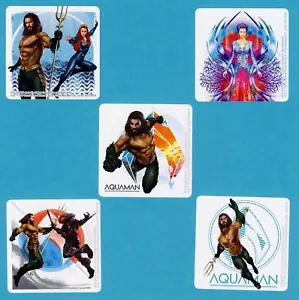 75 Aquaman - Large Stickers - Party Favors - Jason Momoa - Picture 1 of 1