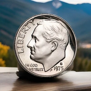1975-S Roosevelt Dime Gem  Proof  US Coin |  FAST FREE SHIPPING - Picture 1 of 5