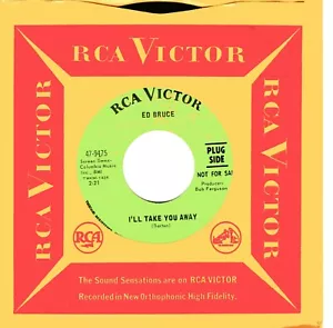 Ed Bruce: Give More Than You Take / I'll Take You Away .. DJ COPY -45 RPM 5615 - Picture 1 of 3