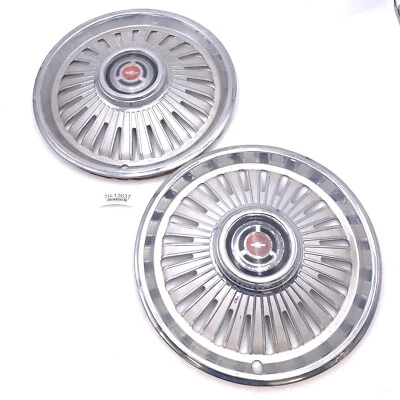 Chevrolet Chevelle Malibu Super Sport 1965-66 Wheel Cover 14" Hubcap Pair - Image 1 of 4