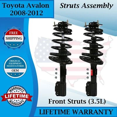 Puntales delanteros izquierdo y derecho Monroe originales OEM para Toyota Avalon 2008-2012 3,5 L Foto 1 de 4