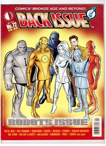 BACK ISSUE (Comic Magazine Twomorrow) #72 Robots Issue | Metal Men - Picture 1 of 2