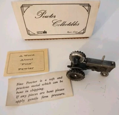 SpecCast Case 830 Pewter Toy Tractor 1:43 Original Box With Papers - Image 1 of 4