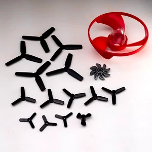 Lego Hélices Spinner, Lote Mixto, 18592, 30332, 92842 Rojo Negro, Piezas Ladrillos - Imagen 1 de 5