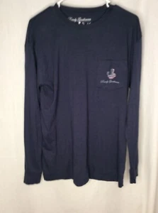 Rowdy Gentleman Pocket Tee T-Shirt Size L Large Long Sleeve "Reagan" #2119 - Picture 1 of 12