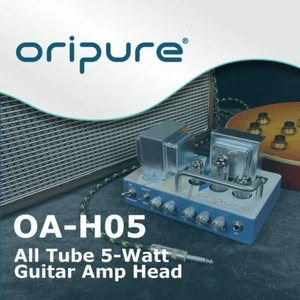 OriPure OA-H05 Handcrafted 5 Watts All Tube Guitar Amp Head, Paper Insulation - Picture 1 of 12