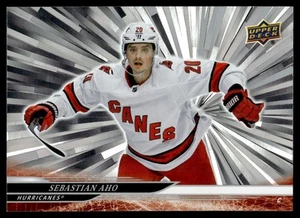2024-25 Upper Deck Silver Outburst Sebastian Aho Carolina Hurricanes #272 - Picture 1 of 2