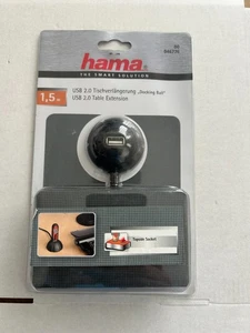 Hama Cavo Prolunga da Tavolo Docking USB 2.0 con Base a Sfera Docking 46776 - Foto 1 di 4