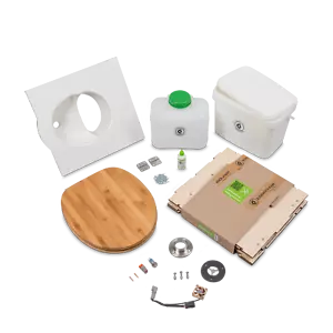 Kildwick EasyLoo Bausatz - Trocken-Trenntoilette Campingtoilette mit 12V Lüfter - Bild 1 von 35