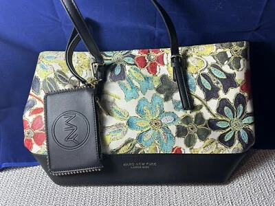 Bolso de Mano ANDREW MARC New York Cuero Floral Foto 1 de 4