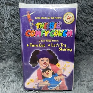 The Big Comfy Couch - Time Out/Let's Try Sharing VHS Tape 2003 Loonette SEALED - Picture 1 of 7