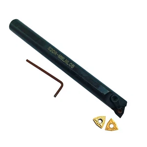 Soporte de barra de perforación interna de torno S20R-MWLNL08 3/4" con 1p WNMG431+1p WNMG432 - Imagen 1 de 8