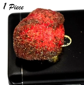 Natural 1 Piece African Red Ruby 140 Ct Gemstone Raw Rough Specimen AD484 - Picture 1 of 6