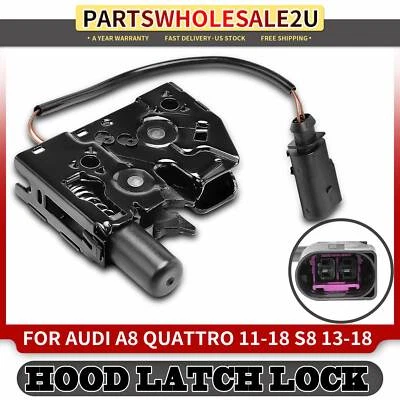 Bloqueo de cierre de capó izquierdo/derecho para Audi A8 2016 A8 Quattro 2011-2018 S8 2013-2018 Foto 1 de 4