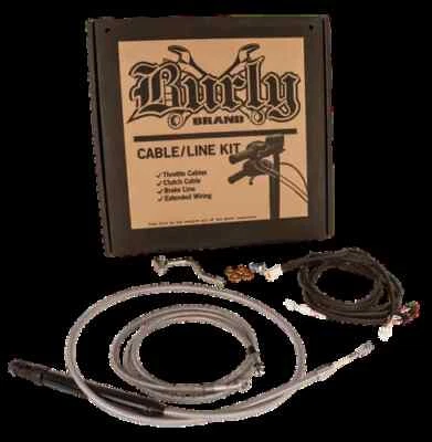 Burly SS 18in Handlebar Controls Kit for Harley Road Glide CVO 21-22 - Image 1 of 4