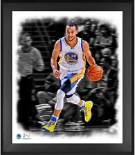 Stephen Curry Golden State Warriors Framed 20x24 Dribbling In the Zone Photo