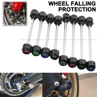 Protector de eje delantero trasero horquilla rueda deslizante para Aprilia Tuono 660 Tuono V4 V4R Foto 1 de 4