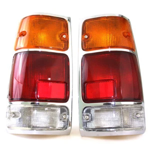 88 - 02 ISUZU TF TFR RODEO VAUXHALL BRAVA Truck Pick-up CHROME TAIL LIGHT PAIR - Foto 1 di 6