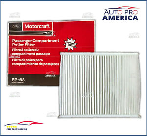 New Genuine OEM Ford Motorcraft Cabin Air Filter FP68 AE9Z-19N619A Free Shipping