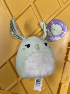 Squishmallow 5 Zoll Hara Hase mintgrün Osterhase Glitzerohren Plüschtier Brandneu mit Etikett - Bild 1 von 2