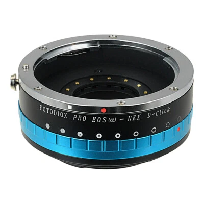 Fotodiox PRO IRIS Lens Adapter Canon EOS EF/EF-S Lens to Sony E-Mount Camera - Image 1 of 4