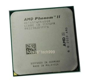 AMD Phenom II X6-1065T HDT65TWFK6DGR CPU 6Core Socket AM3 2.9GHz 95W Processor - Picture 1 of 4