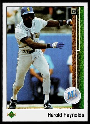 1989 Upper Deck #249 Harold Reynolds - NmMt+ - Image 1 of 2