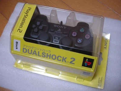 Playstation2 DualShock 2 Emerald Black Sony PS2 Controller Dual Shock 2 - Image 1 of 3